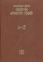 Rječnik stranih riječi A-Ž