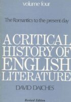 A Critical History of English Literature - vol. IV.