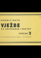 Vježbe za solfeggio i diktat, sv. 2