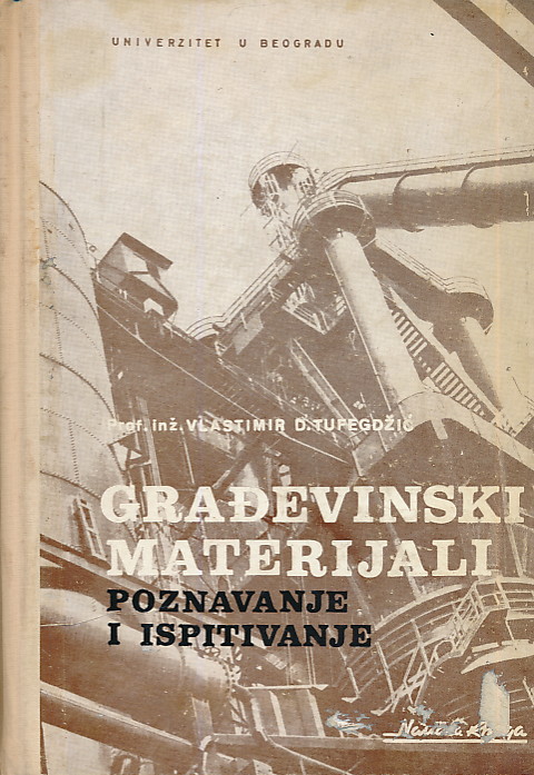 Građevinski materijali: poznavanje i ispitivanje