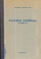 Pomorski godišnjak za godine 1952-1953