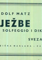 Vježbe za solfeggio i diktat, sv. 1