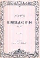 Duvernoy - Elementarne etude op. 176 - Klavir