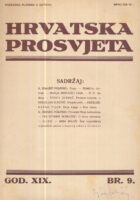 Hrvatska prosvjeta br. 9/1932