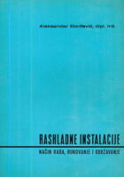 Rashladne instalacije : način rada, rukovanje i održavanje