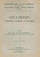 Crvi nametnici s osobitim obzirom na čovjeka.