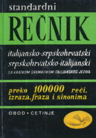 Standardni rečnik italijansko-srpskohrvatski, srpskohrvatsko-italijanski
