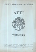 Atti, volume XIX