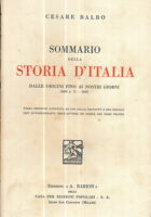 Sommario della stori d Italia