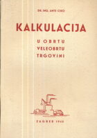 Kalkulacija u obrtu, veleobrtu, trgovini