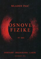 Osnove fizike, IV dio - Svjetlost, holografija, laseri