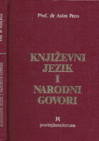 Književni jezik i narodni govori