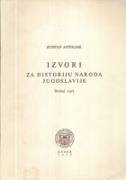 Izvori za historiju naroda Jugoslavije: Srednji vijek