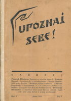 Upoznaj sebe! br. 1/1935