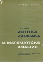 Zbirka zadataka iz matematičke analize
