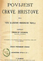 Povijest crkve Hristove za više razrede srednjih škola
