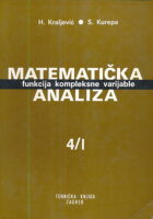 Matematička analiza 4/I: funkcije kompleksne varijable
