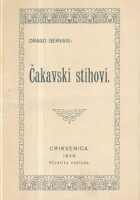 Čakavski stihovi