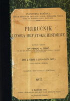 Priručnik izvora hrvatske historije