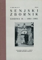 Senjski zbornik, godina IX/1981-1982.