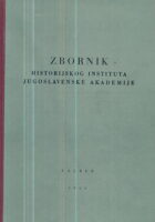 Zbornik historijskog instituta JAZU 3 1960