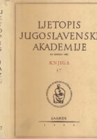 Ljetopis JAZU za god. 1983, knjiga 87