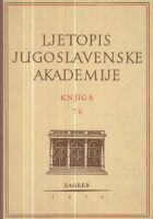 Ljetopis JAZU za god. 1971, knjiga 76
