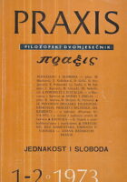 Praxis, br. 1-2/1973 (Jednakost i sloboda)