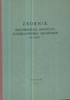 Zbornik historijskog instituta JAZU 7 1974