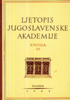 Ljetopis JAZU za god. 1962, knjiga 69