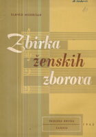 Zbirka ženskih zborova za osmogodišnje škole i gimnazije