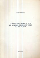 Gospodarske prilike u Istri od svjetske ekonomske krize do 1941.