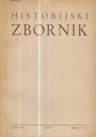 Historijski zbornik 1-4, 1954
