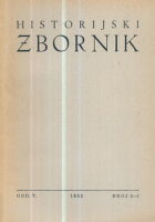 Historijski zbornik 3-4, 1952
