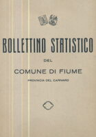 Bollettino Statistico del Comune di Fiume Anno VII N. 8 - 1934 XII E.F.