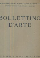 Bollettino d Arte, Anno XXVII N. 8/1934