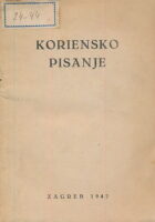 Koriensko pisanje