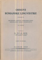Osnovi romanske lingvistike sv. II