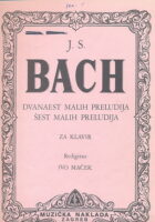 Bach - 12 i 6 malih preludija za klavir