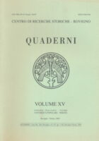 Quaderni, volume XV/2003