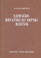 Njemačko-hrvatski ili srpski rječnik