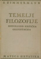 Temelji filozofije: historijsko-kritička orijentacija