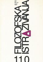 Filozofska istraživanja 110/2008