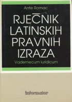 Rječnik latinskih pravnih izraza