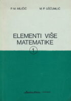 Elementi više matematike 1