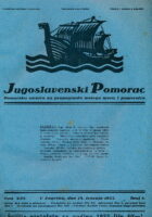 Jugoslavenski pomorac 8/1933