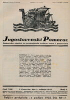 Jugoslavenski pomorac 9/1933