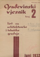 Građevinski vjesnik 2/1932