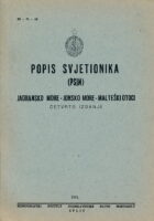 Popis svjetionika (PSJM)