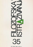Filozofska istraživanja 35/1990